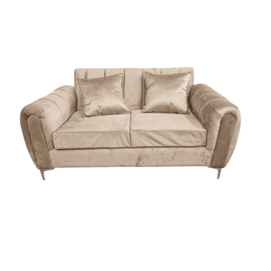Genérico - Sofa 2 Cuerpos Felpa