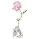 thumbnail image 3 of Figura Swarovski Florere Rose con cristales multicolores, 3 of 5