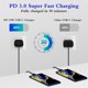 thumbnail image 2 of Cargador USB-C GUUSMART de 25 W con 2 cargadores y 2 cables, 2 of 3