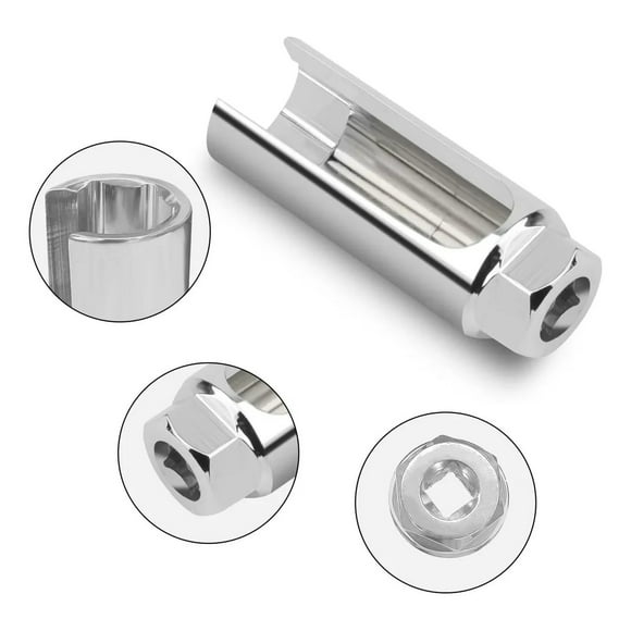 Dado Para Sensor Oxigeno Sonda Lambda 22mm plata