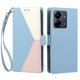 thumbnail image 3 of Funda Cartera para Xiaomi Redmi 13C con Cierre Magnético, Tricolor, Azul Claro, 3 of 6