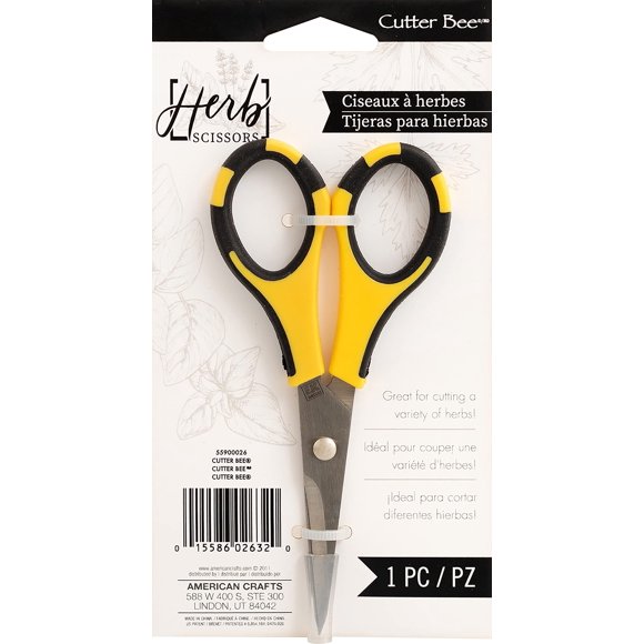Tijeras EK Tools Cutter Bee pequeñas amarillas y negras