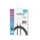 thumbnail image 2 of Cable de Carga y Datos Para iPhone  Nylon Tipo C Kbod Cbo15c 1m Negro, 2 of 6