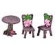 thumbnail image 4 of Juego De Sillas De Mesa En Miniatura Casa De Mu?ecas DIY Mini Modelo Conjunto Adornos Muebles, 4 of 5