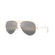 thumbnail image 1 of Lentes De Sol Aviator Chromance Polarizado Dorado Talla Xxl, 1 of 3