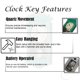 thumbnail image 4 of Reloj de Pared Estilo Reloj de Abuelo Vintage Clockswise 41 cm, 4 of 7