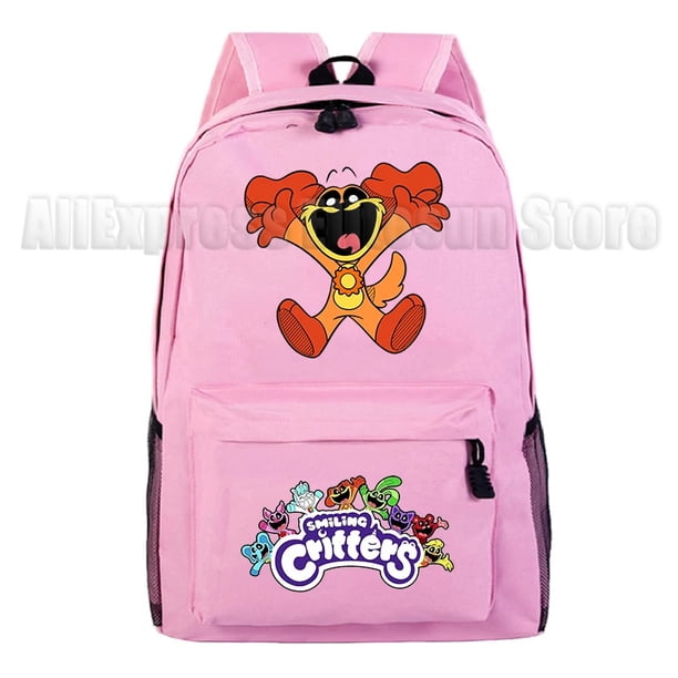 Smiling Critter Backpacks Catnap Dogday Kids School Bag Boys Girls Back to School Student Book Bag Laptop Mochila Teens Knapsack