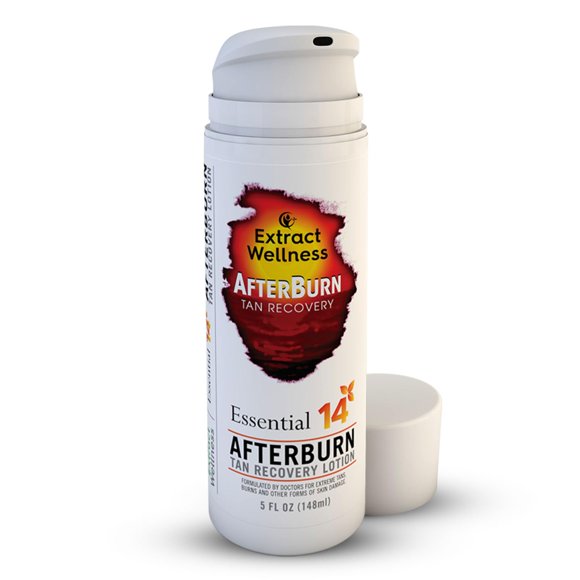 Loción recuperadora AfterBurn Tan Extract Wellness con aloe vera