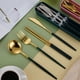 thumbnail image 3 of 5pcs/set, Cutlery, Coffee Spoon, Salad Fork, Steak Knife, Milk Spoon, Salad Fork, Meal Knife, Portable Chopsticks, Washable Dessert Spoon, Stainless Steel Flatware With Storage Box, Tableware For Rest, 3 of 5