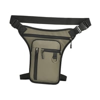 Ioensy - Bolsa De Pierna Caída Para Motocicleta Para Hombres Y Mujeres Material De Pu Impermeable Ligero Aureate