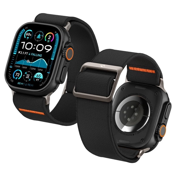 Watch Band Spigen Lite Fit Ultra Strap para Apple Watch, color negro