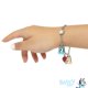 thumbnail image 3 of Pulsera LUV HER 18 cm Bluey y Bingo con colgantes – 3 años y más, 3 of 6