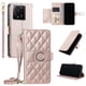thumbnail image 5 of Funda tipo billetera FOXDOCK para Xiaomi 13T Pro – Tapa abatible con correa para mujer, 5 of 5