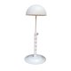 thumbnail image 5 of Soporte Para Peluca, Soporte De Exhibición De Peluca Estable De Altura Ajustable Para Salones, Tienda, Secado, Blanco, 5 of 5