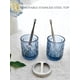 thumbnail image 3 of Juego de accesorios de baño LaMarriti Blue, 5 piezas, vidrio transparente, 3 of 7