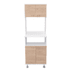 thumbnail image 5 of Mueble Para Microondas Kitchen-54 Blanco Y Rovere 160x54x35 Cm, 5 of 14