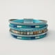 thumbnail image 1 of Elevate Your Look with this Stylish Colorful PU Leather Magnetic Buckle Bracelet, 1 of 5