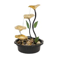 Magideal - Fuente De Agua De , Bomba Automática, Circulación De Agua, Decoración Que Fluye, Fuente De Agua Pequeña Para Dormitorio, Sala De Estar, Paisaje De