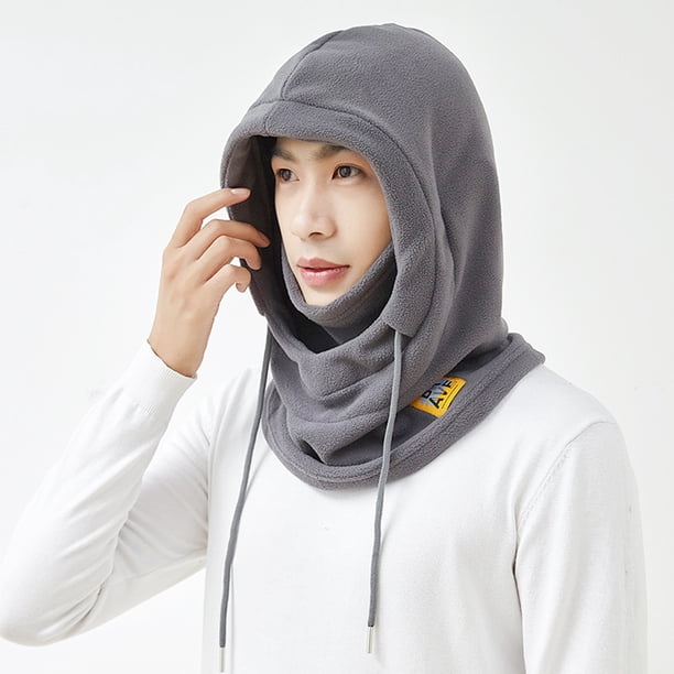 Mascarilla facial de invierno, cálida máscara de esquí para hombres y mujeres, para clima frío, para motocicleta, bicicleta, ciclismo, calentador de cuello