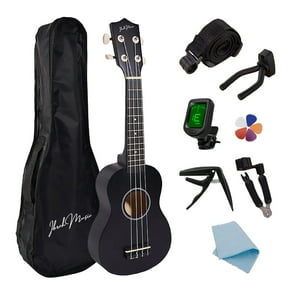 Ibrah Music - Ukelele Soprano Concierto 21 Pulgadas Ibrah + Accesorios