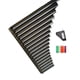 thumbnail image 2 of Pan Flutes C Key 18 Tubos Con Pegatina De Nota Musical Y Bolsa De Transporte Para Músico, 2 of 5