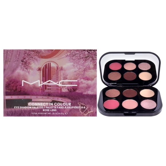 Paleta De Sombras Mac Connect In Colour Rose Lens 6 Tonos 6.2g Mujer