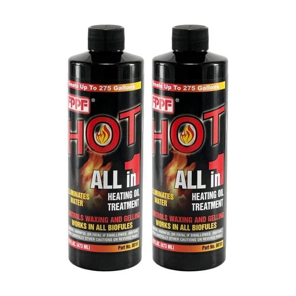 Tratamiento Para Aceite De Calefacción 00161 Hot All in 1 473 Ml (paquete De 2)