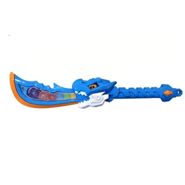 Espada De Juguete Con Luz Y Sonido Niños Azul
