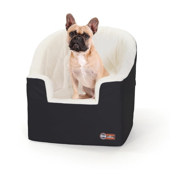 Asiento para perro K&H Pet Products, pequeño, negro/crema