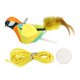 thumbnail image 3 of Juguete De Peluche Para Gato Con Puerta Colgante Con Sonido Para Entrenar Gatos En Interiores Kitty Amarillo, 3 of 5