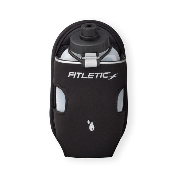 Botella de agua Fitletic Sport 236 ml con funda para correr