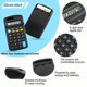 thumbnail image 4 of Calculadora Loccmat Mini Solar de 8 Dígitos con Doble Alimentación, 4 of 7