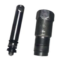 Magideal - Bomba De Aceite Hidráulica Vertical Genérica, Fácil Instalación, Núcleo De Bomba De Aceite, Gato Metálico, Accesorios, Cilindro, Pistón, Émbolo, Pieza Longitud 55Mm