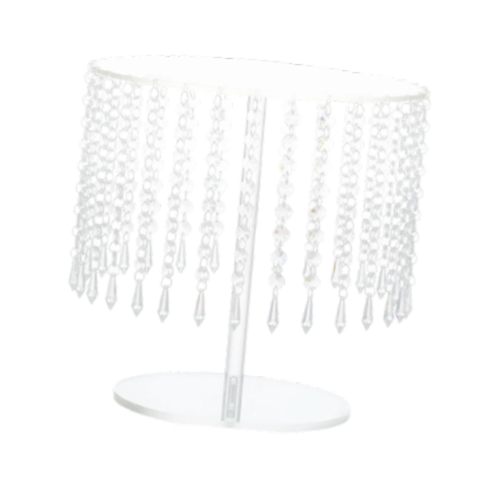 Bothyi - Expositor De Postres De Acrílico, Soporte Para Tartas, Para Bodas, Escritorios, Fiestas De Cumpleaños, Tamaño Grande