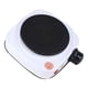 thumbnail image 1 of Calentador Eléctrico Estufa De Un Solo Quemador Estufa De Cocina Para Interior Coche Camping Individual 500w Blanco, 1 of 3