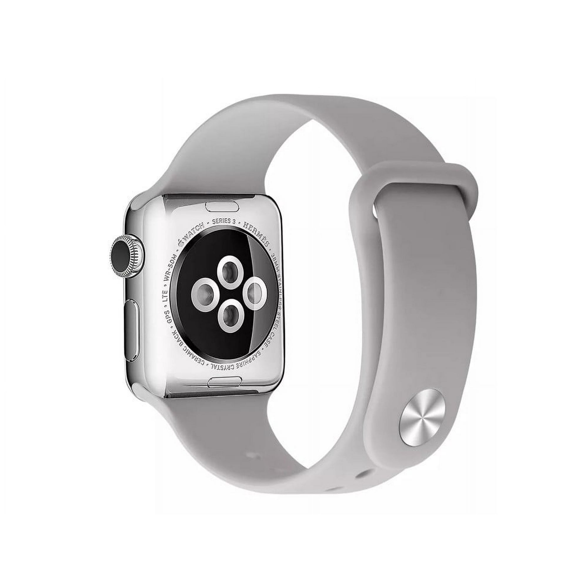 Genérico - Correa Botón Compatible Iwatch Apple Watch 38/40/41mm Lavanda