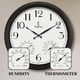 thumbnail image 3 of Reloj para exterior Lovely Home Essentials de 24 pulgadas impermeable, 3 of 9
