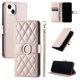 thumbnail image 4 of Funda Acolchada con Anilla y Correa para iPhone 14 Plus Slots para Tarjetas Oro rosa, 4 of 5