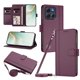thumbnail image 1 of Funda Cartera para Motorola MOTO G86 con Bolsillo para Billetes, Morado Oscuro, 1 of 6