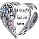 thumbnail image 1 of Dije Corazón Alas Ángel Circonia Compatible Pandora, 1 of 3