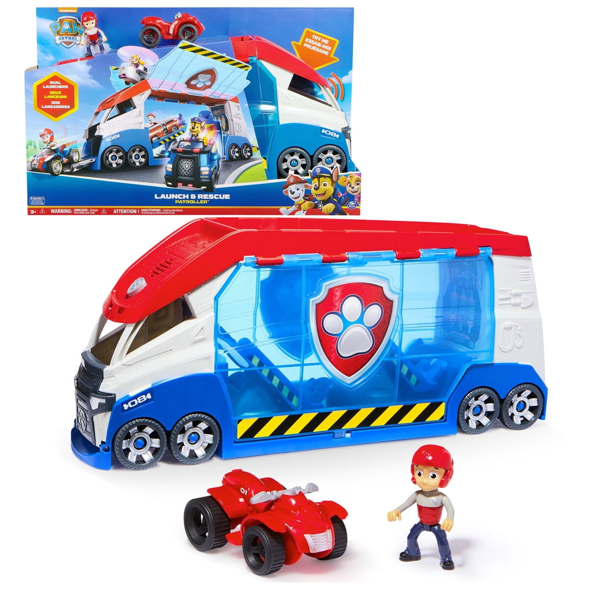 Camian Paw Patrol Patroller Luces Sonidos Ryder Atv