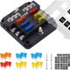 thumbnail image 1 of WUPP Bloque de fusibles de 12 V, panel impermeable para embarcaciones con LED, 1 of 3