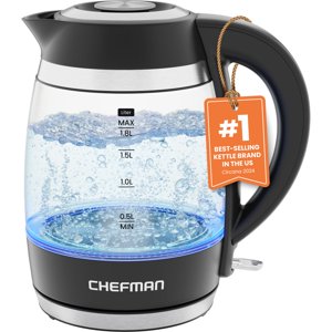 Chefman - Hervidor Eléctrico De 1 8 L Y 1500 W Sin Bpa