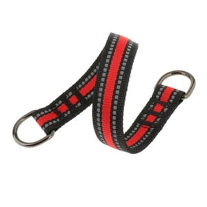 Genérico - Columpio Colgante Correa Piezas Cincha Hamaca Cinturón Para Interior Exterior Césped Patio Rojo