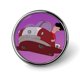 thumbnail image 1 of George Shrinks-Theme Round Button Badge: Premium Metal Construction, Ideal for High-End Events 2.8 cm, 1 of 6