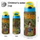 thumbnail image 2 of Yukee Botella de Agua con Tapa Pop Top de Un Toque, Acero Inoxidable, a Prueba de Fugas, para Deportes, Botella Infantil azul 12 oz, 2 of 6