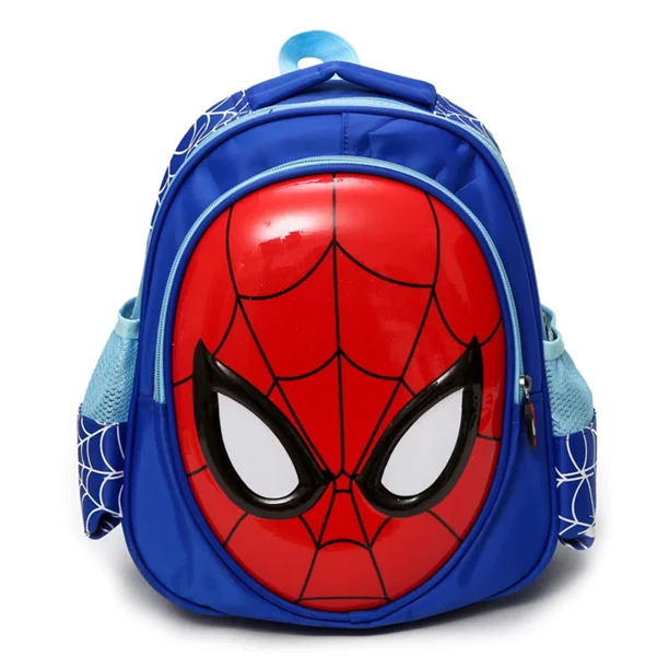 Disney Children's School Bag Kindergarten Boy Marvel Spider-man Backpack Large Class Bag Boy Cute Travel Lightweight Backpack