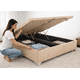 thumbnail image 3 of Base Cama Baúl 2 Plazas FELPA Beige LORE | Diseño Premium + Gran Almacenaje, 3 of 3