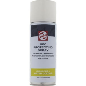Royal Talens - Spray Protector Acuarela / Gouache 680 Talens 400Ml