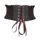 thumbnail image 1 of Mujer Charm Cintura Ancha Bajo El Pecho Cosplay Pajarita Elástica Cintura Alta Marrón Oscuro., 1 of 3